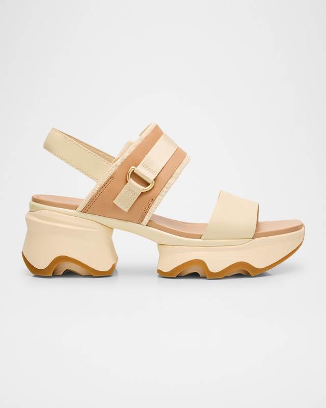 Cameron Leather Grip Espadrille Sandals